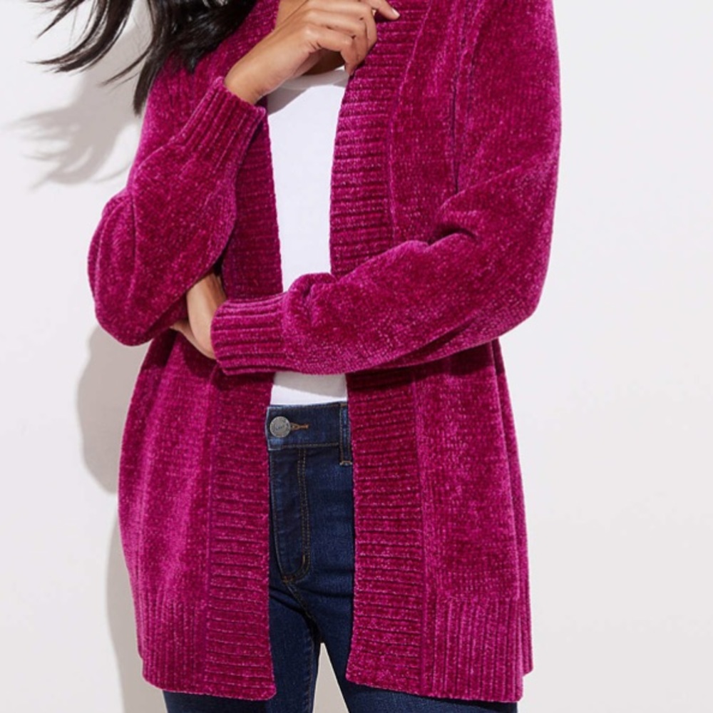 Chenille Cardigan